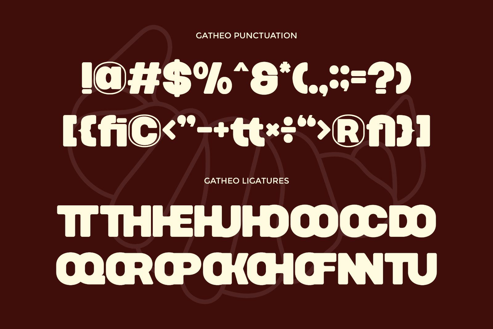 Gatheo - Bold Retro Sans Display Font — image 8