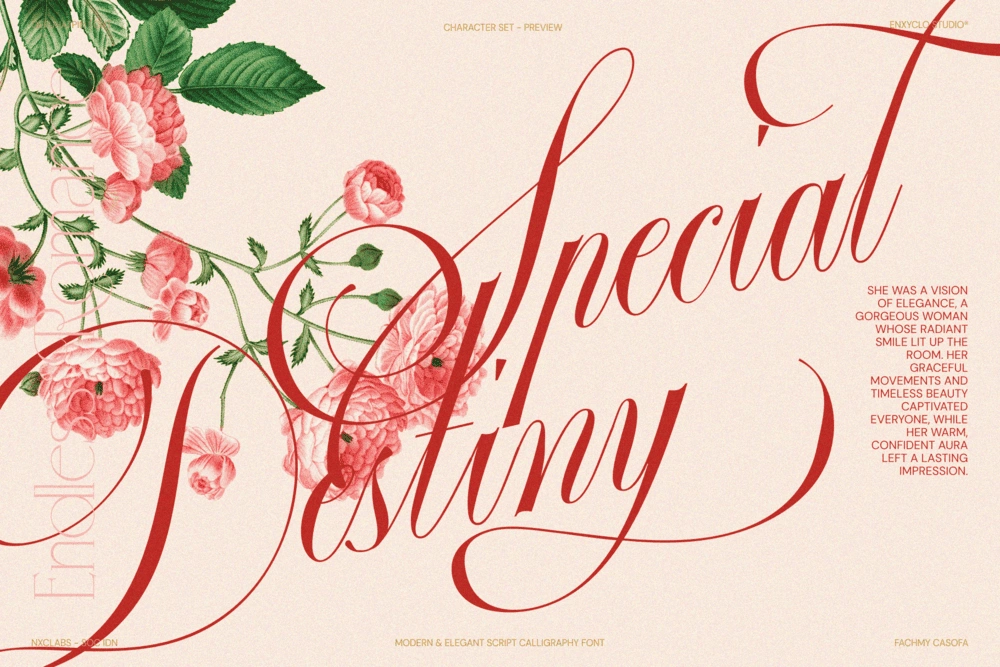 GEFUHATPIN — Elegant Calligraphy Font — image 11