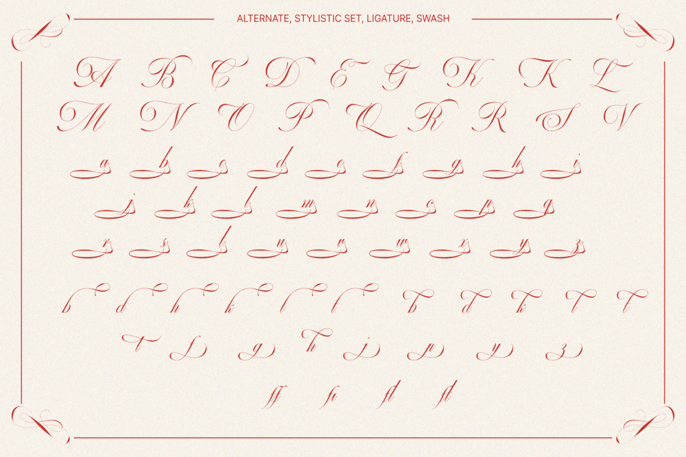 GEFUHATPIN — Elegant Calligraphy Font