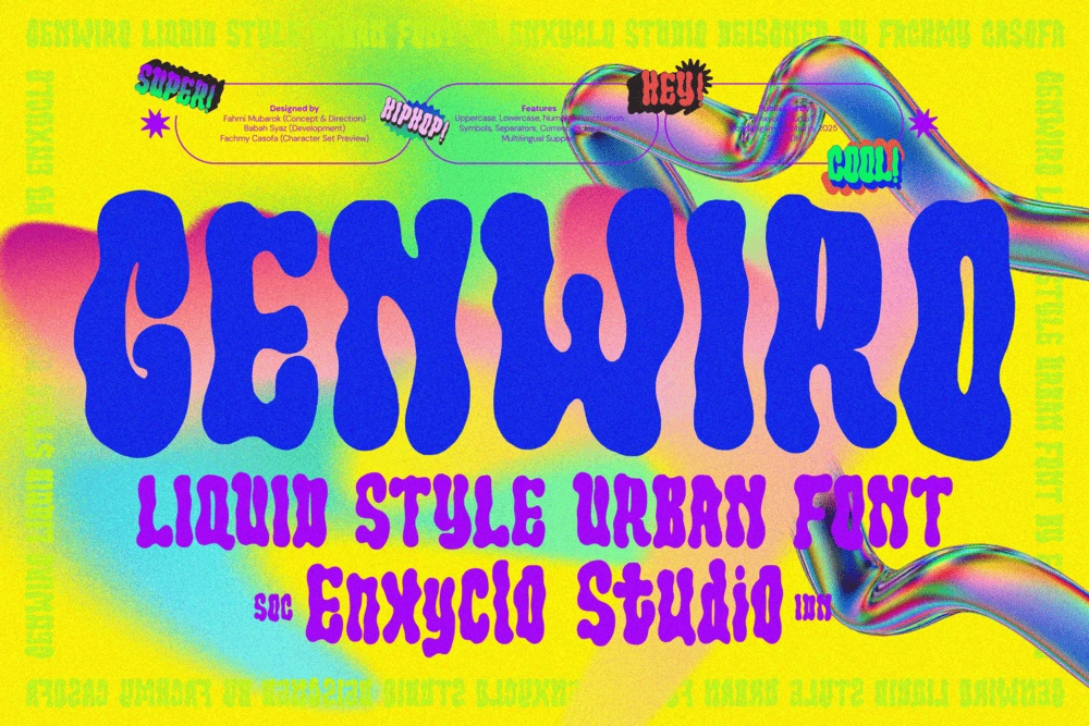 Genwiro — Urban Font — image 1