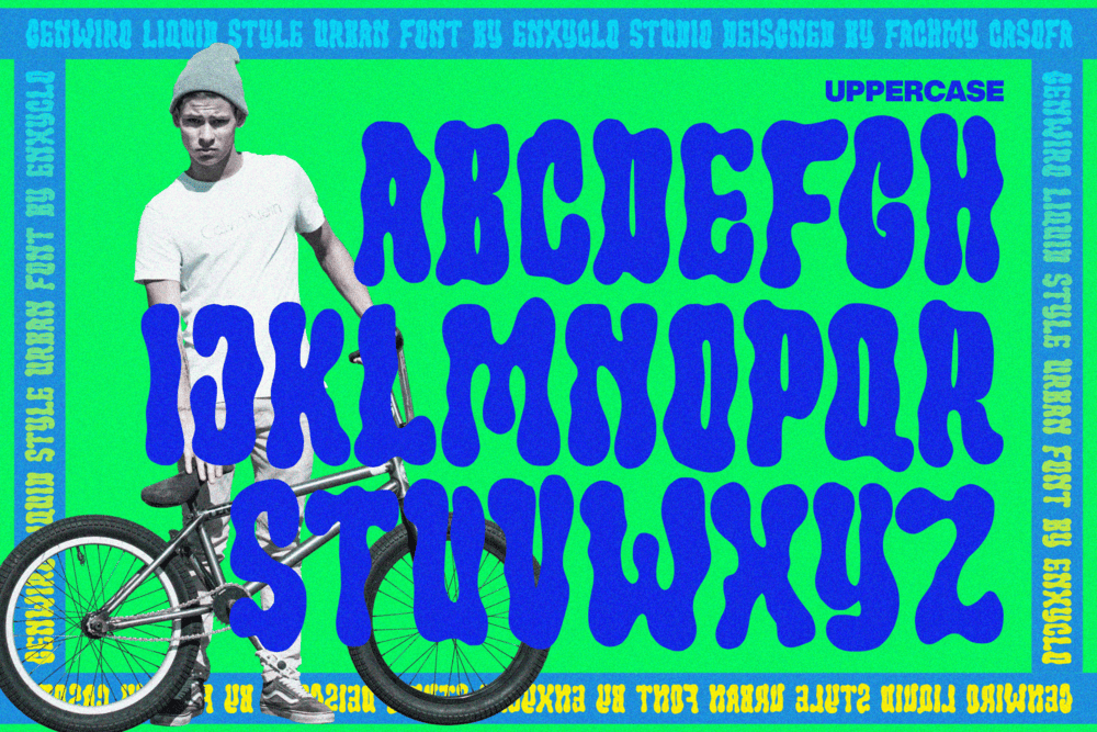 Genwiro — Urban Font