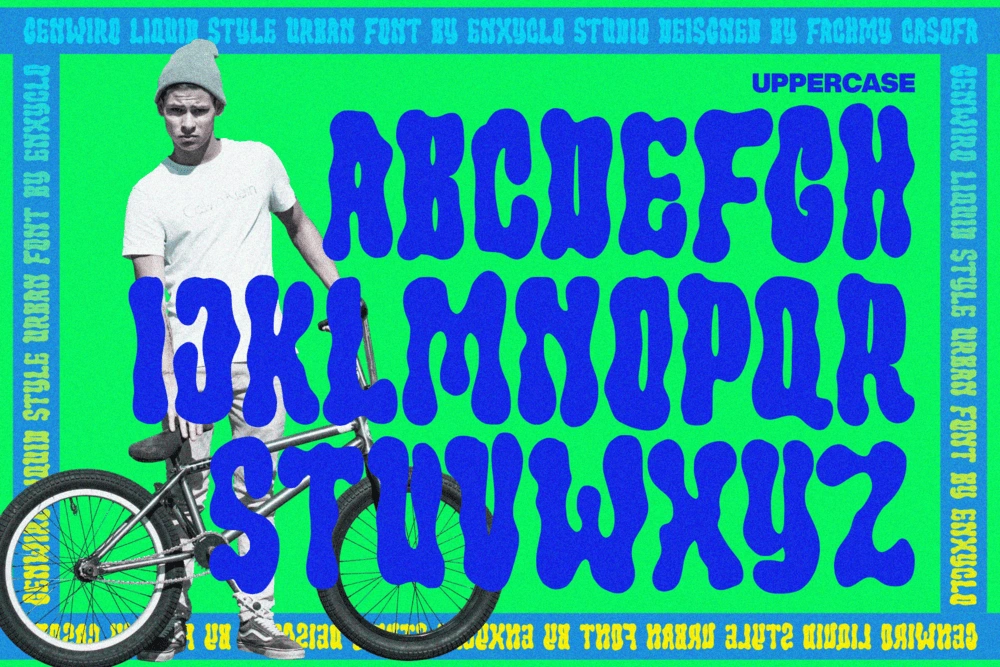 Genwiro — Urban Font — image 10