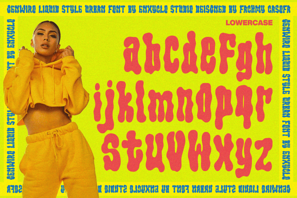 Genwiro — Urban Font