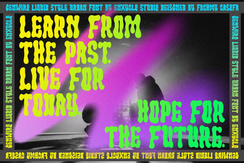 Genwiro — Urban Font