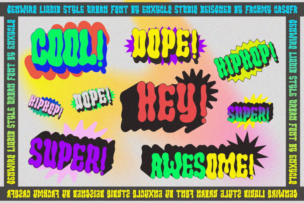 Genwiro — Urban Font