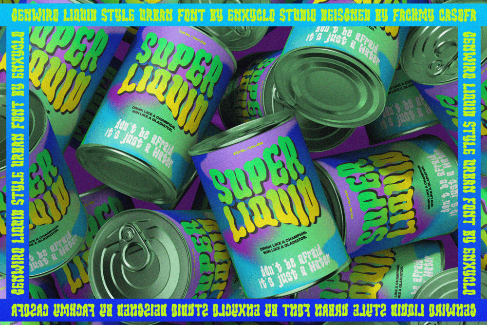 Genwiro — Urban Font