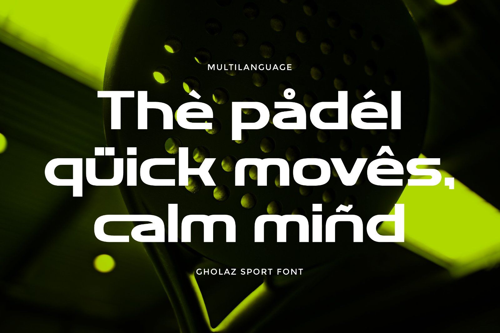 Gholaz - Sport Display Font — image 9