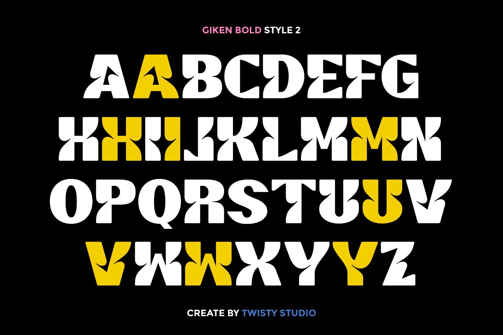 Giken - Bold Sans Serif Font — image 8