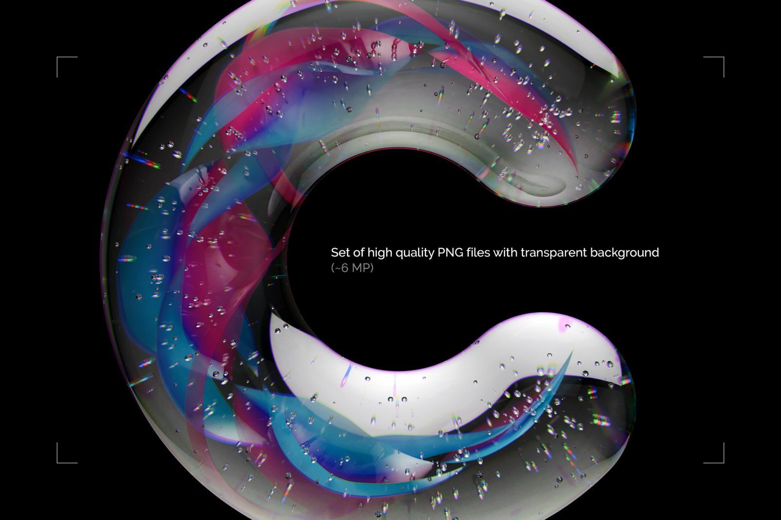 Glass Marbles — Color Bitmap Font — image 2