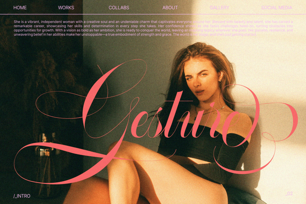GLOWING ROMANCE — Calligraphy Luxury Font