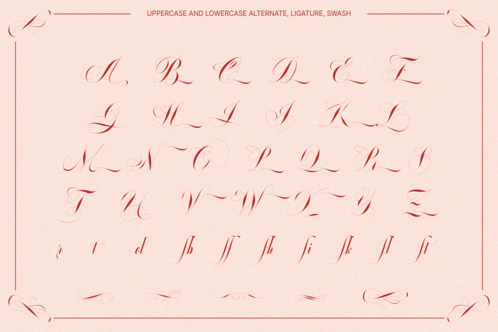 GLOWING ROMANCE — Calligraphy Luxury Font — image 17