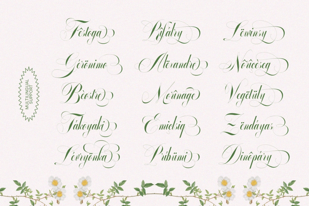 GLOWING ROMANCE — Calligraphy Luxury Font — image 21