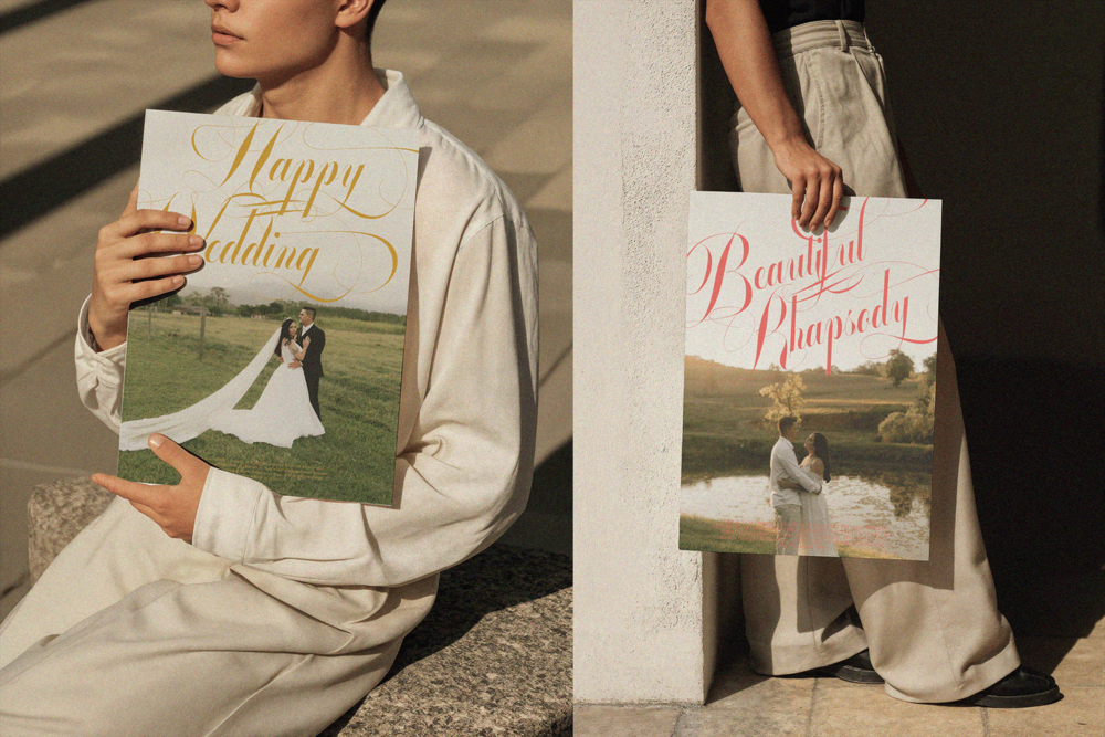 GLOWING ROMANCE — Calligraphy Luxury Font