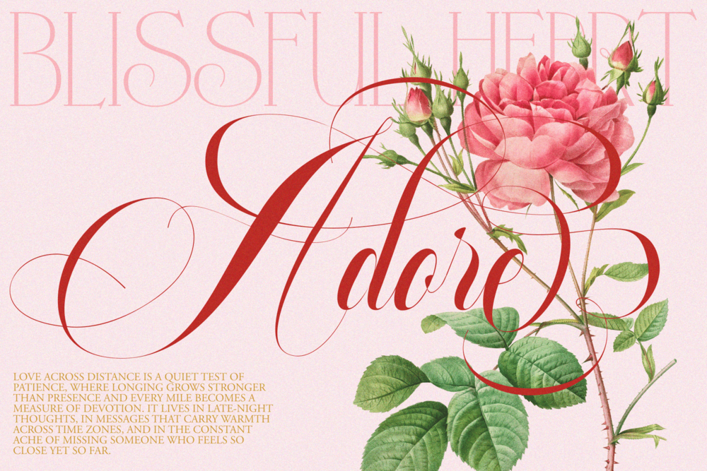 GLOWING ROMANCE — Calligraphy Luxury Font