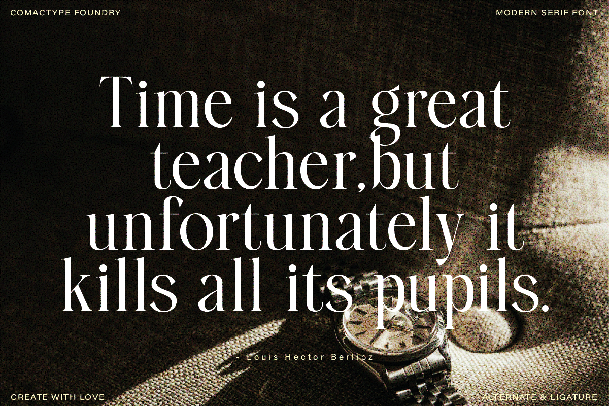Golden Brown - Modern Serif Typeface — image 7