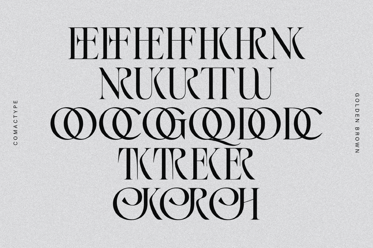 Golden Brown - Modern Serif Typeface — image 12