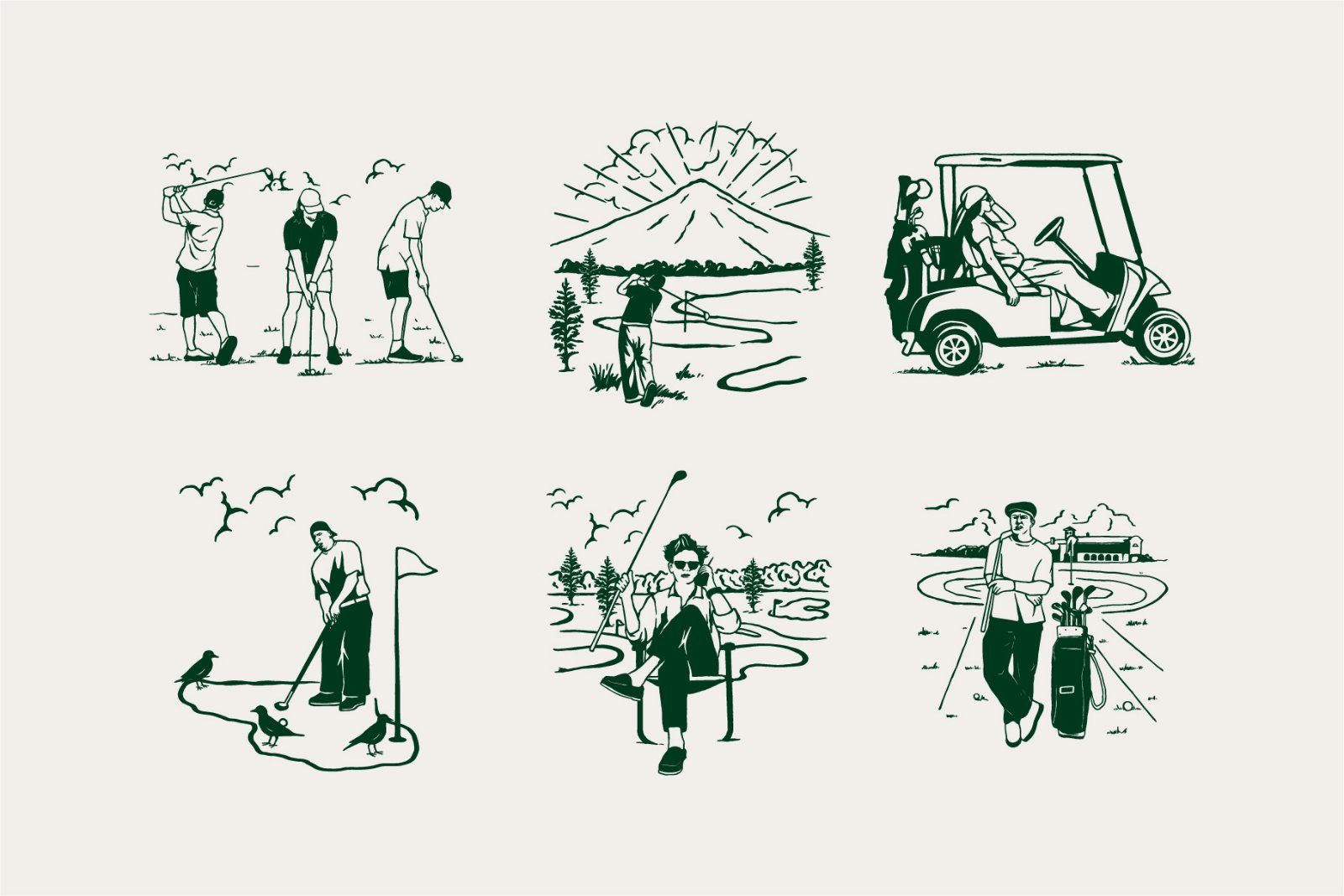 Golf Vintage Graphic — image 3