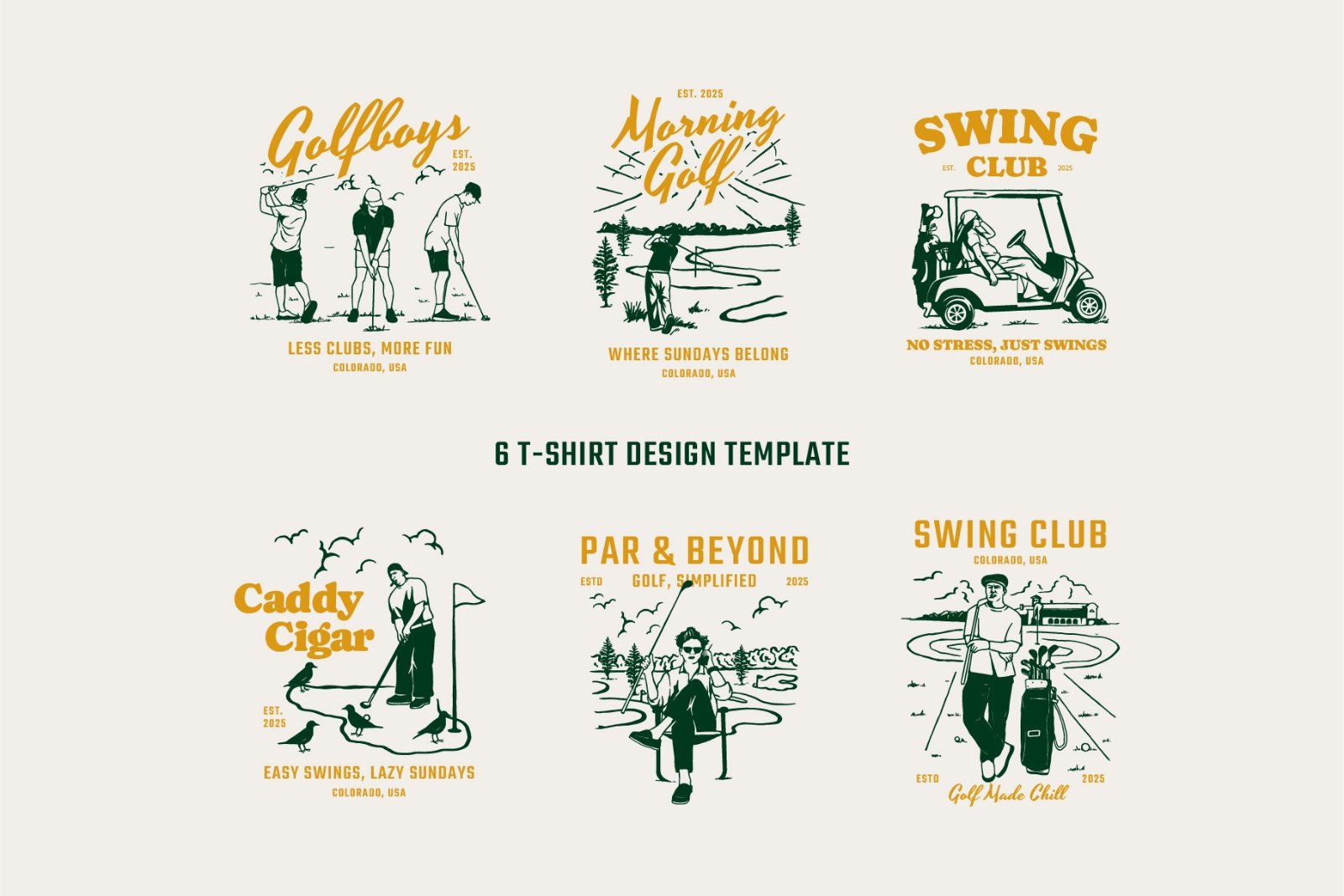 Golf Vintage Graphic — image 4