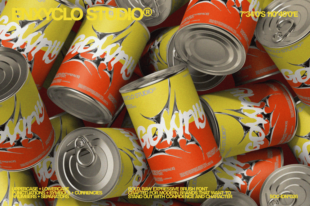 GOWNY  — Modern Branding Font — image 5