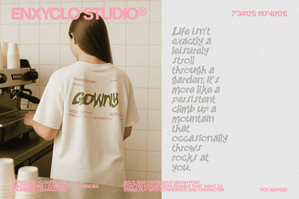GOWNY  — Modern Branding Font — image 6
