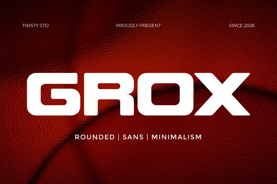 Grox - Rounded Sans Font