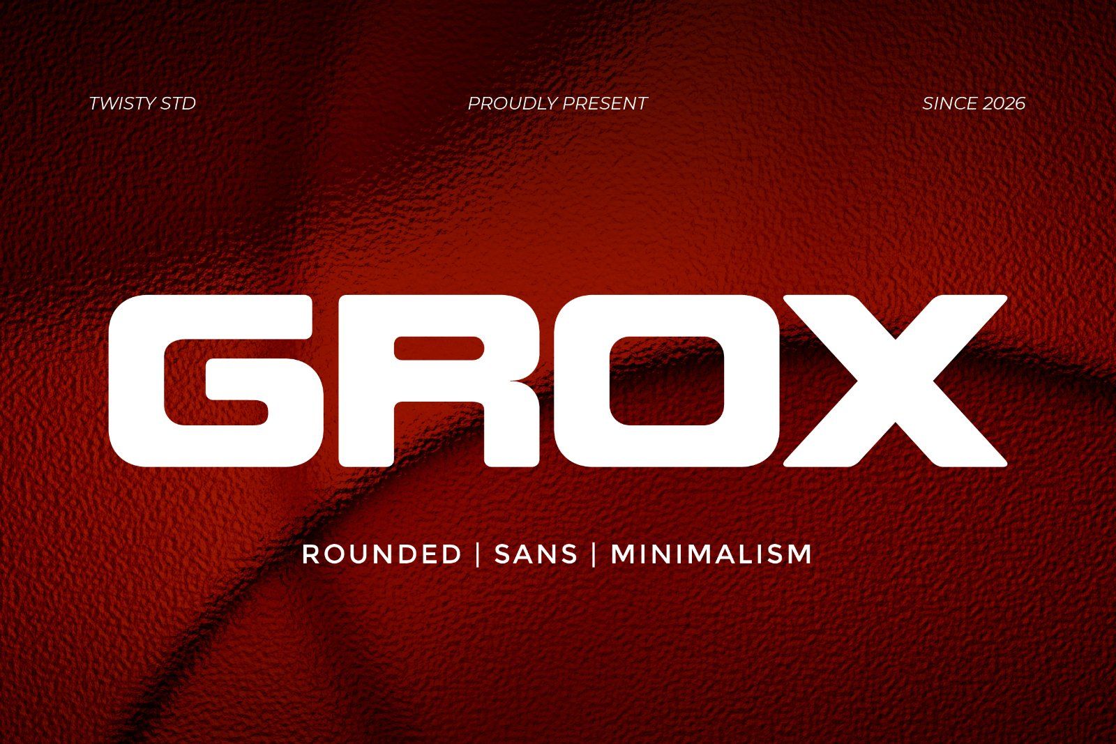 Grox - Rounded Sans Font — image 1