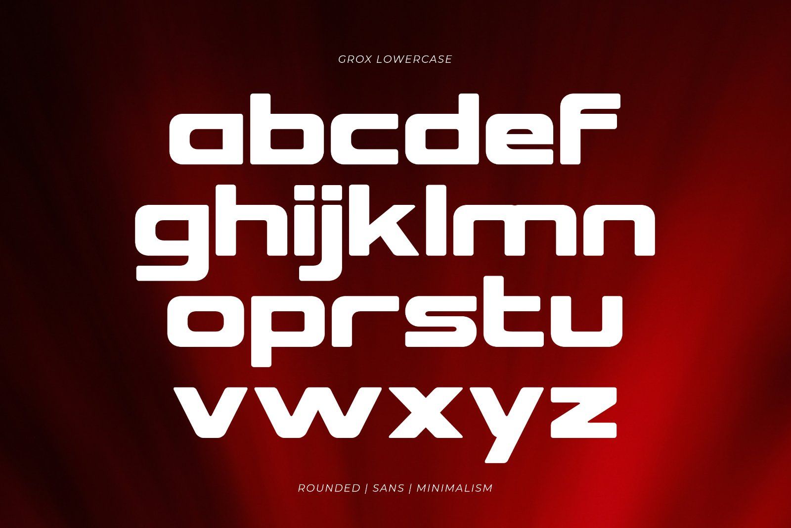 Grox - Rounded Sans Font — image 8