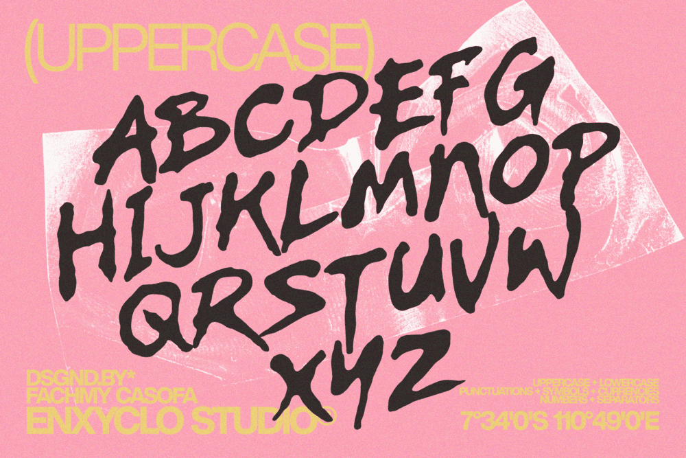 GUMPS OVER — Raw Branding Font — image 10