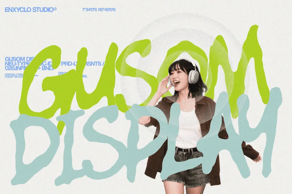 GUSOM  — Modern Branding Font
