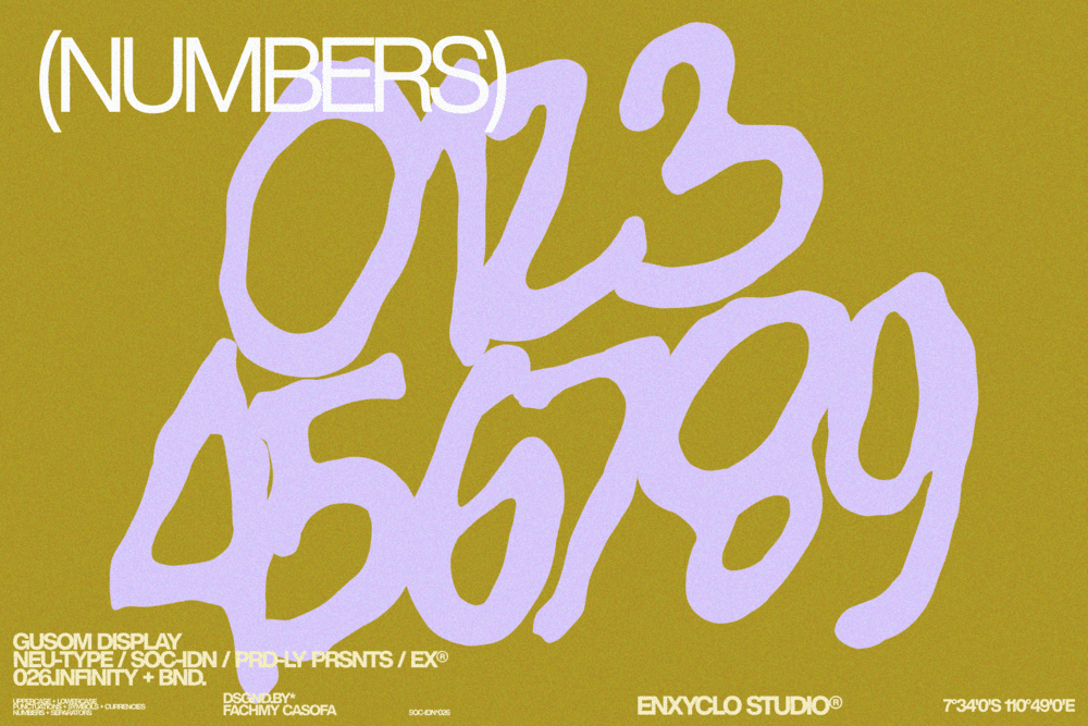 GUSOM  — Modern Branding Font — image 9