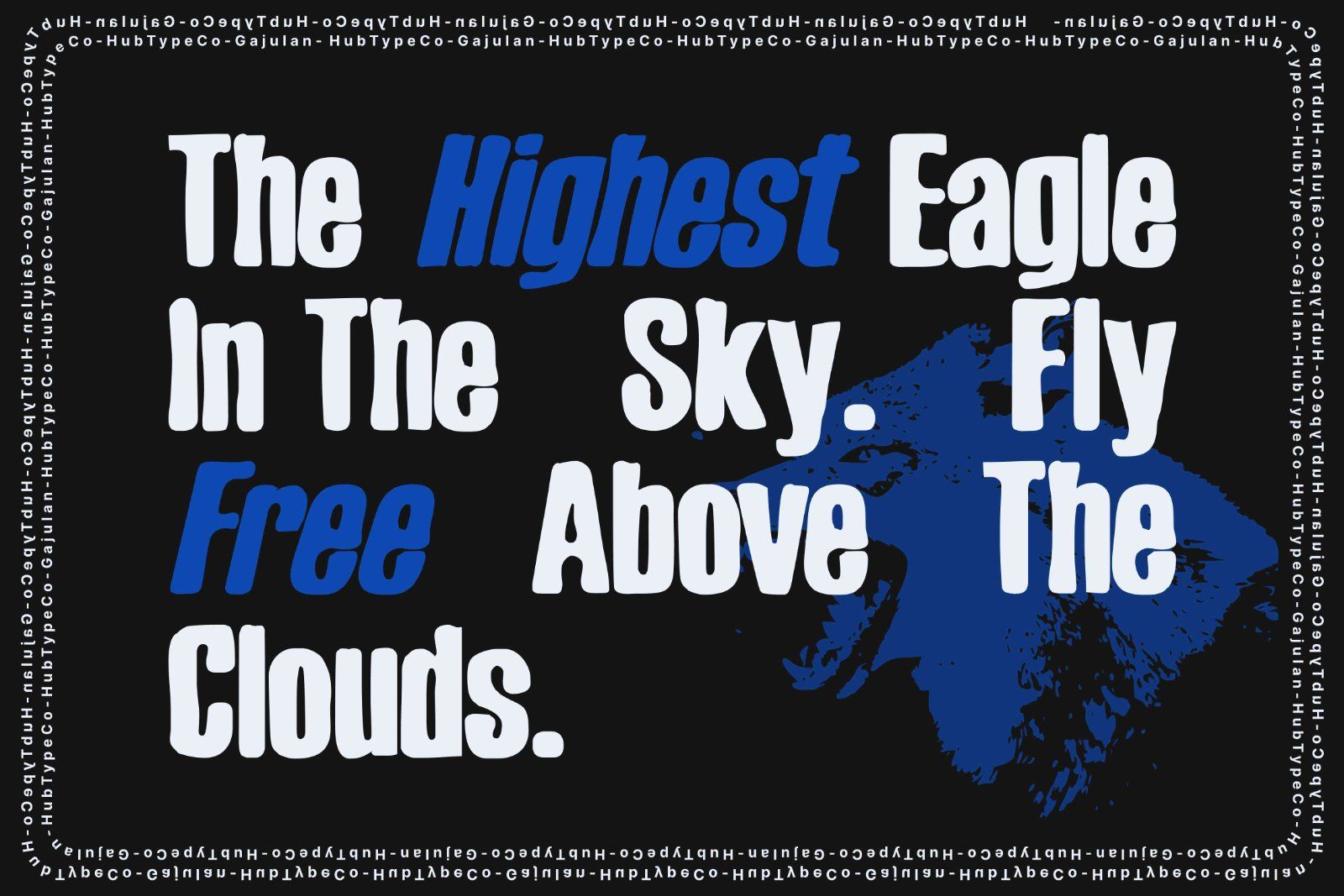 Gajulan – Bold & Organic Display Font — image 3