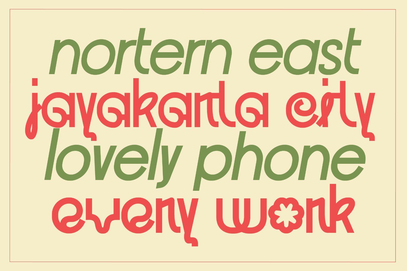 Gange – Bold Geometric Sans — image 4