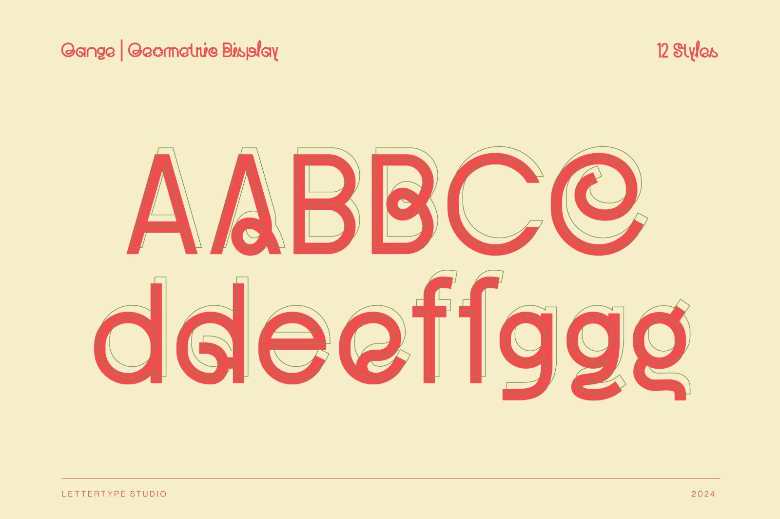 Gange – Bold Geometric Sans — image 9