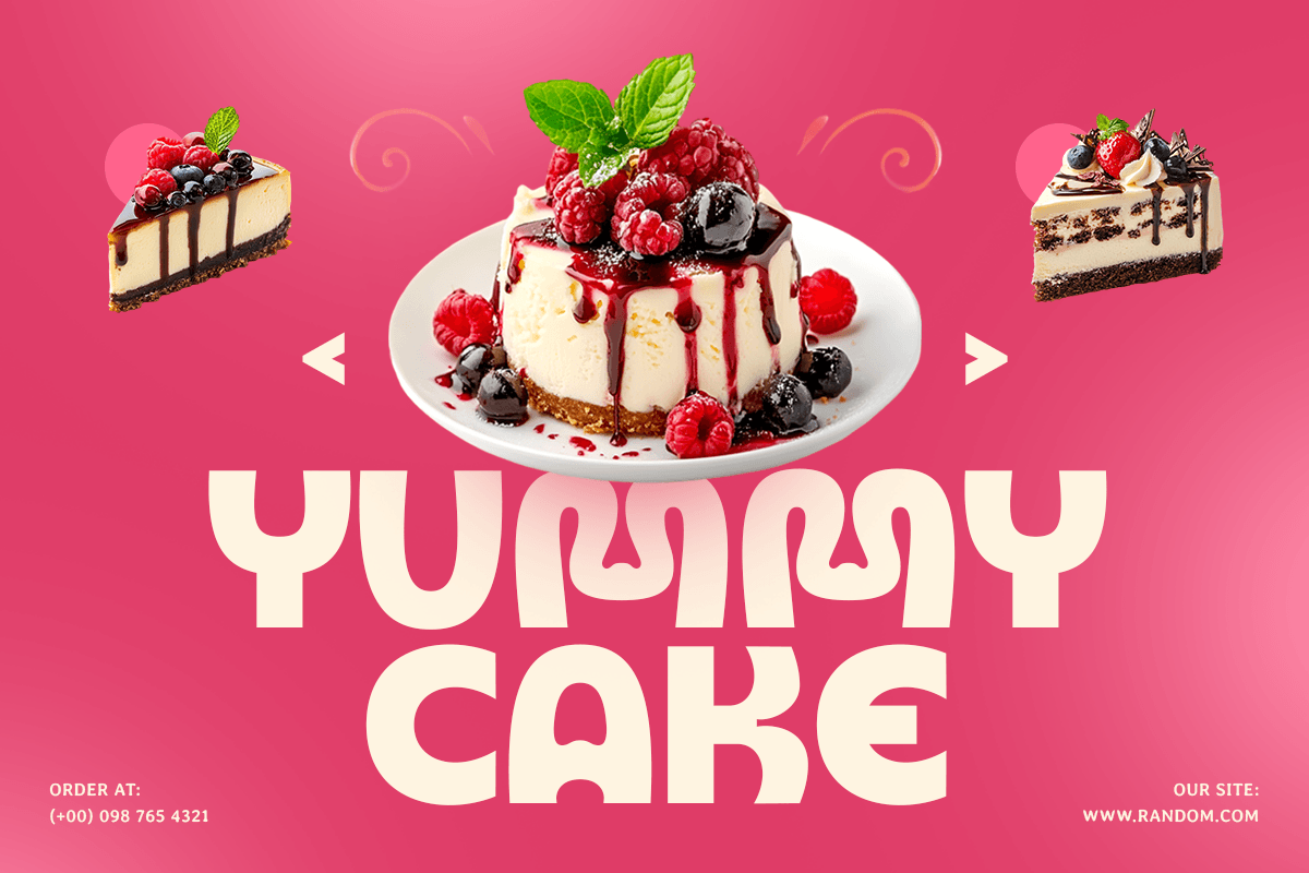 Gaon-Lovely Valentine Food Font — image 3