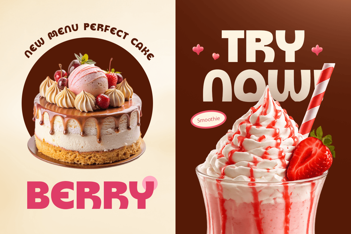 Gaon-Lovely Valentine Food Font — image 4