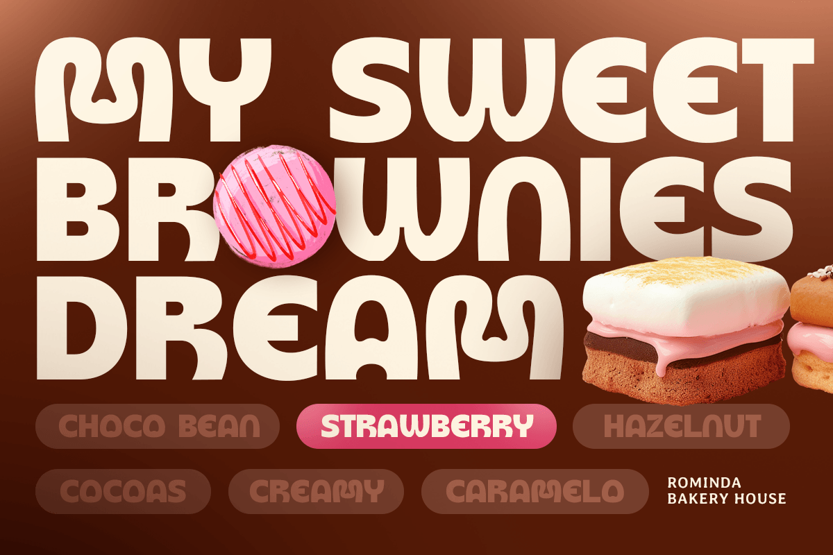 Gaon-Lovely Valentine Food Font — image 6