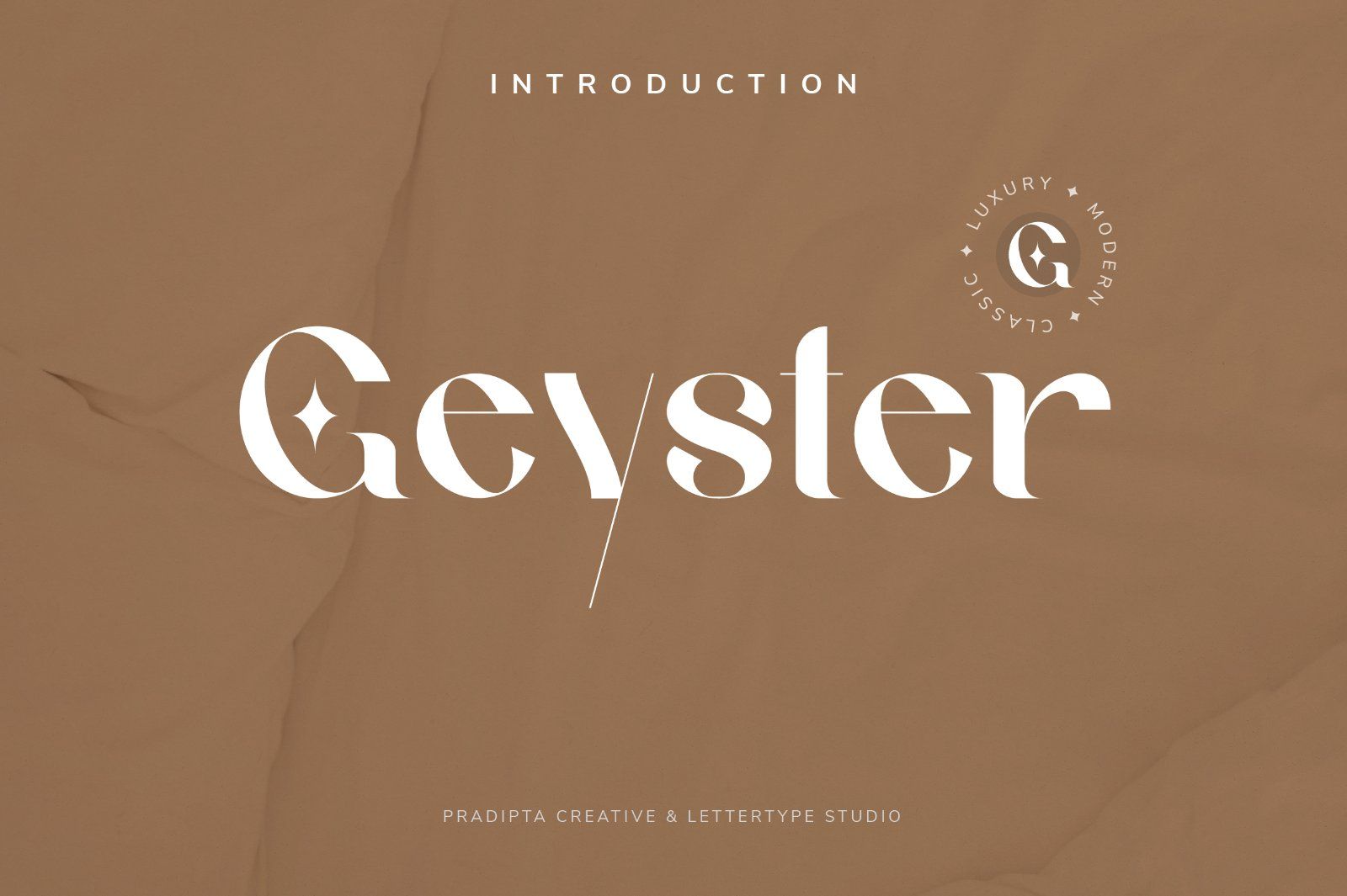 Geyster Modern/Vintage Font — image 1
