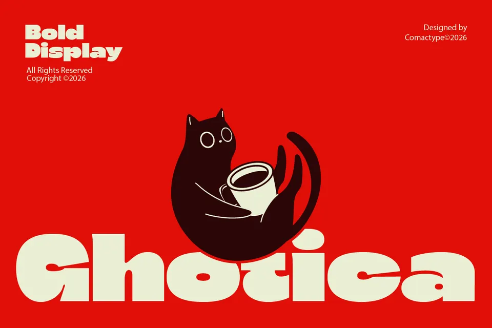 Ghotica - Bold Display Typeface