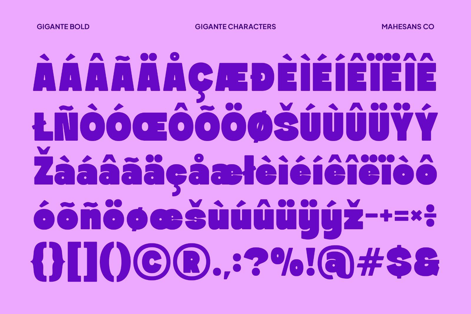 Gigante – Bold Display Font — image 10
