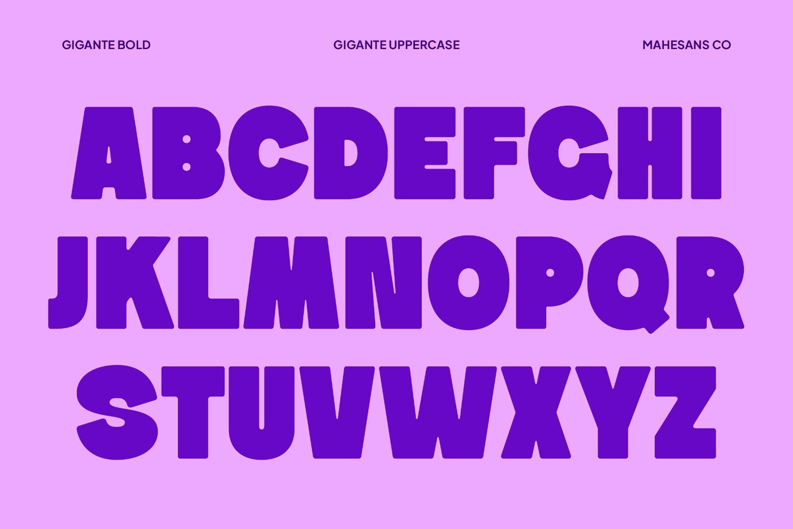 Gigante – Bold Display Font — image 8