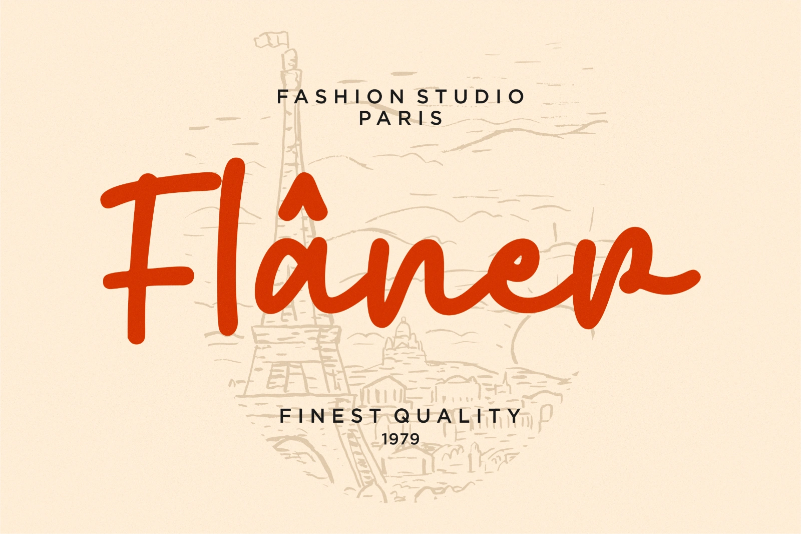 Gilbert Cuttons - Monoline Handscript Font — image 5