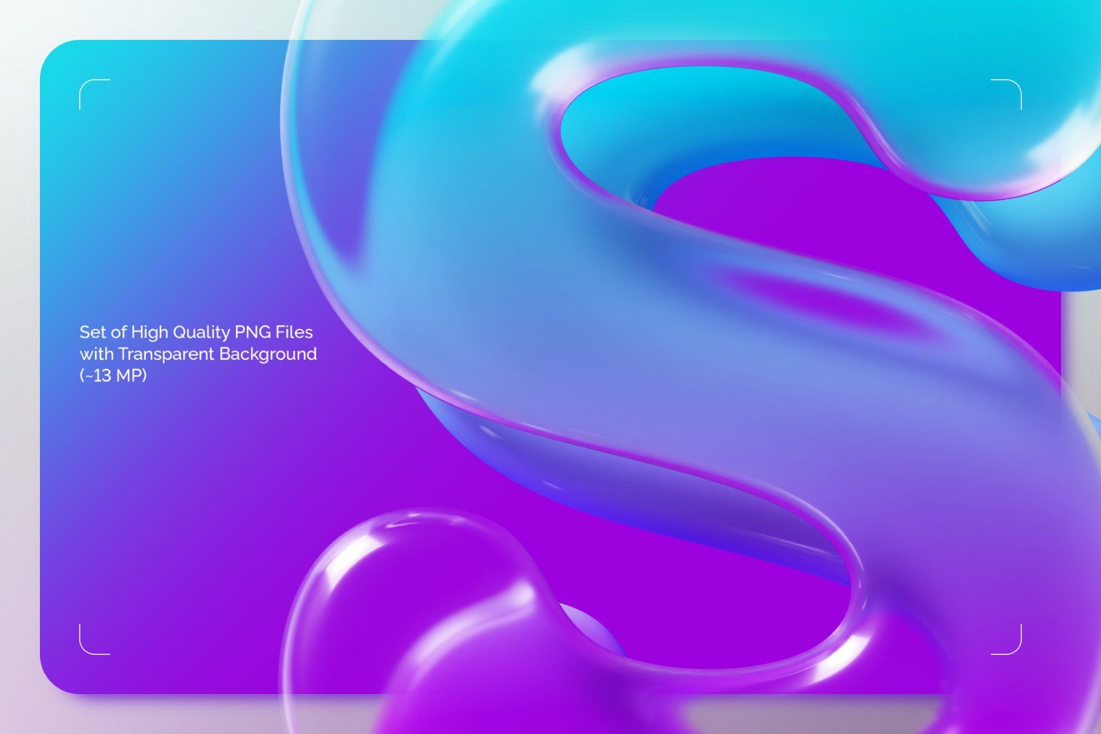 Glassy Drop - Color Bitmap Font — image 2