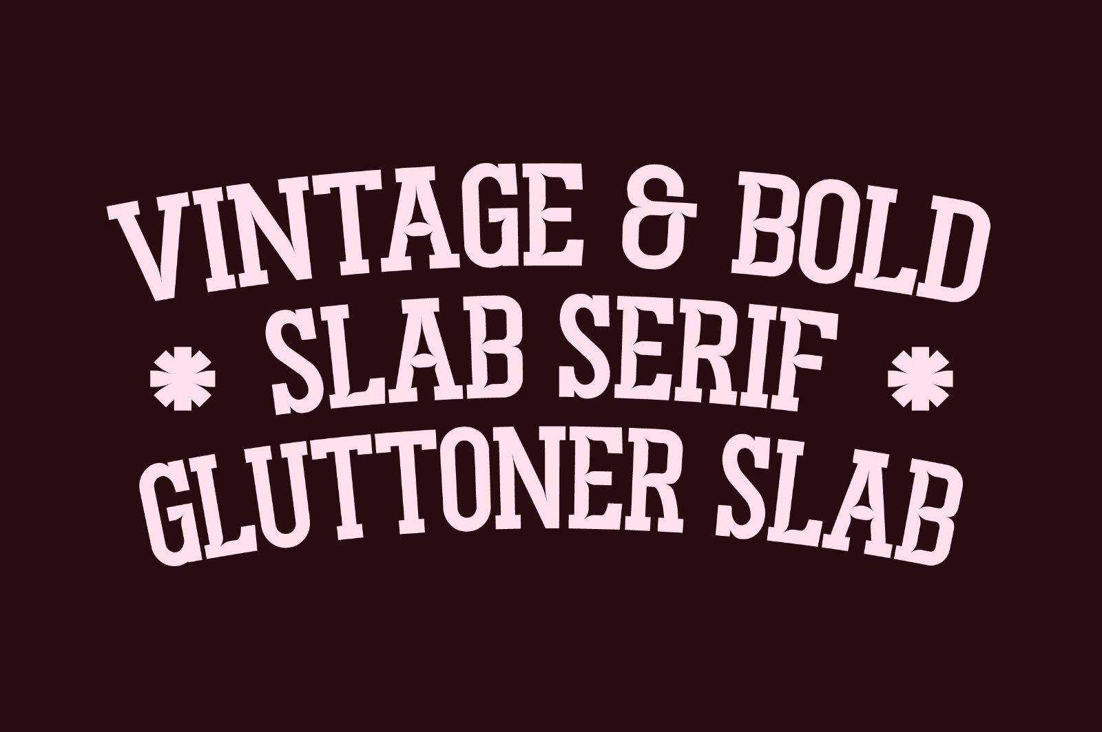 Gluttoner Vintage & Bold Slab Serif — image 6