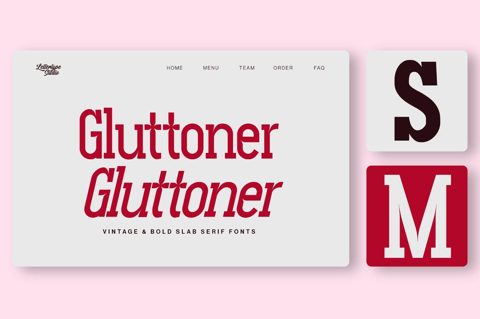 Gluttoner Vintage & Bold Slab Serif — image 8