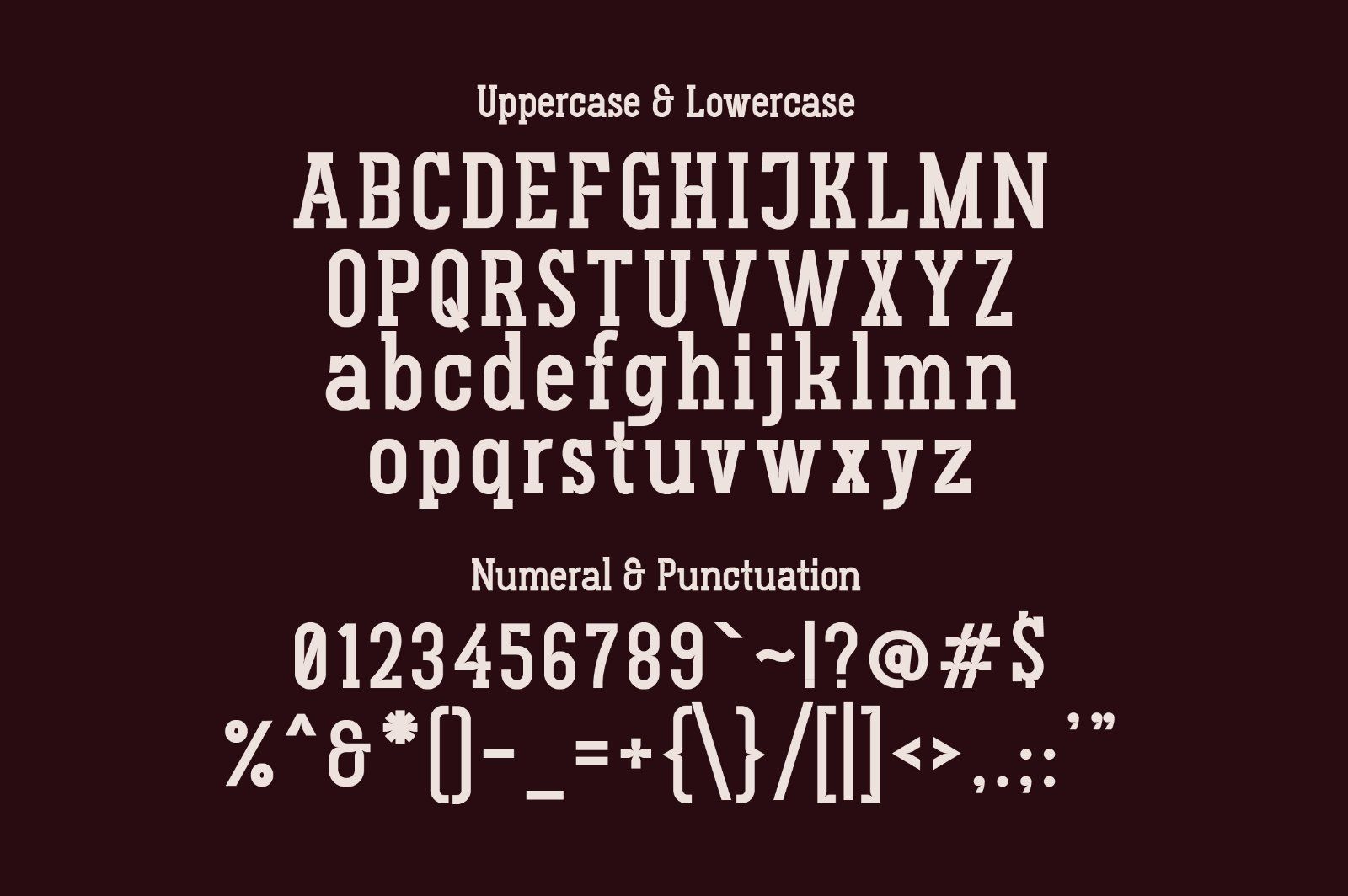 Gluttoner Vintage & Bold Slab Serif — image 10
