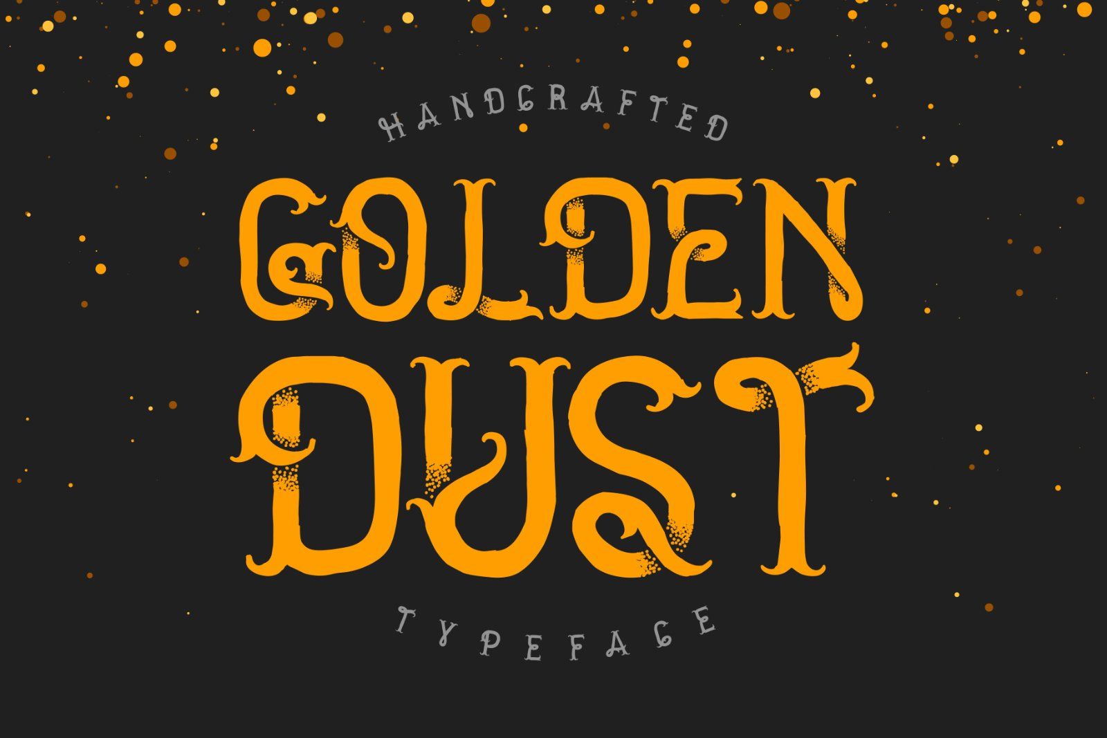 Golden Dust Font — image 1