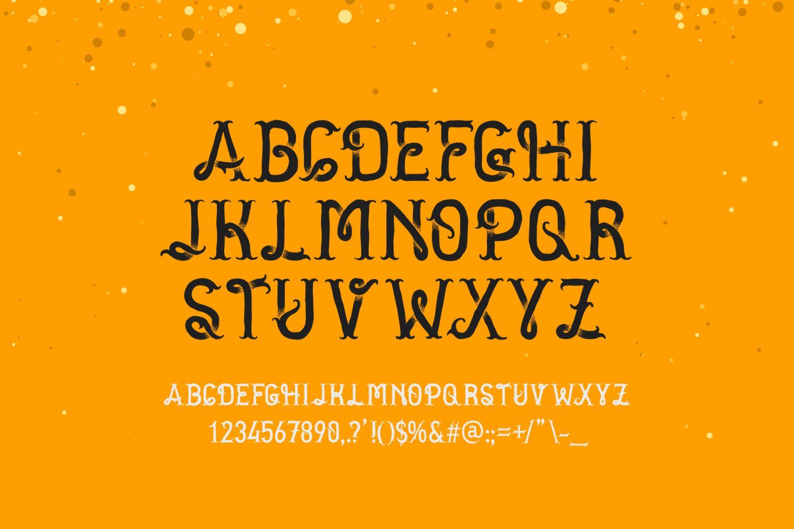 Golden Dust Font — image 2