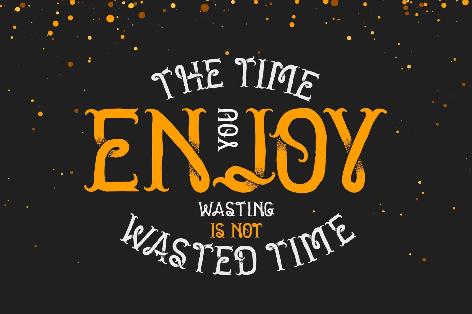 Golden Dust Font — image 3