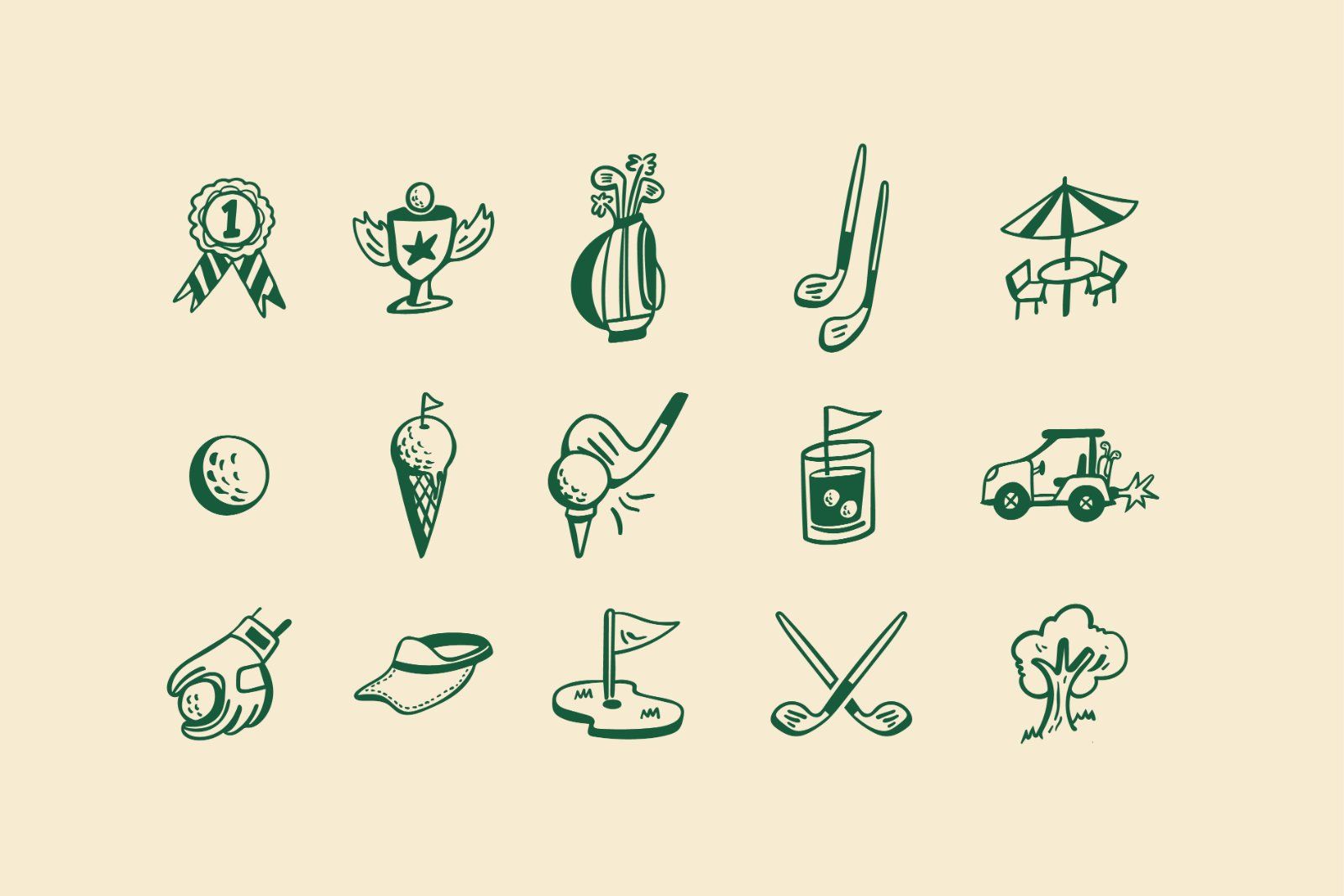 Mascot Golf Graphic — image 3
