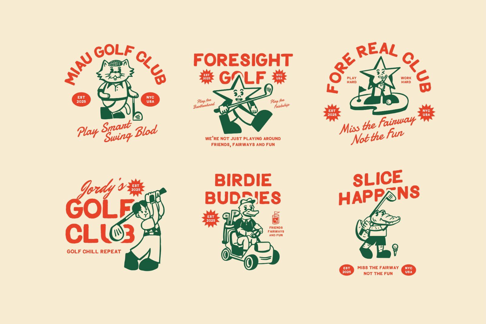 Mascot Golf Graphic — image 4